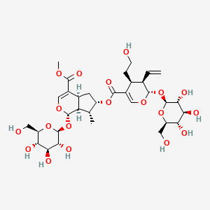 Chemical structure of Sylvestroside I