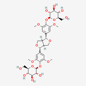 Chemical structure of Acanthoside D