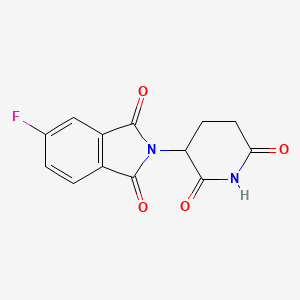 Chemical structure of Thalidomide 5-fluoride