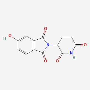 Chemical structure of Thalidomide-5-OH