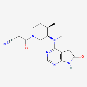 Chemical structure of Tofacitinib metabolite-1