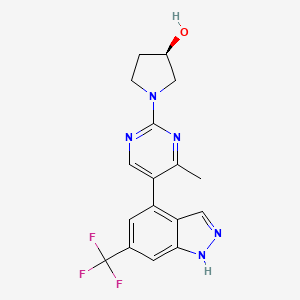 Chemical structure of TP-004