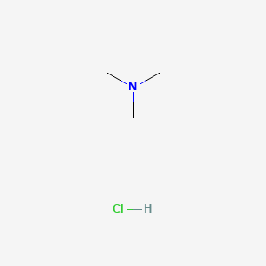 Chemical structure of Trimethylazanium;chloride