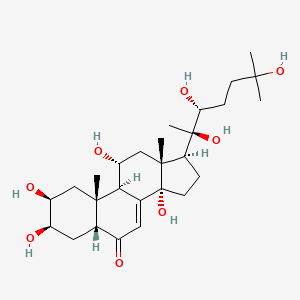 Chemical structure of Turkesterone