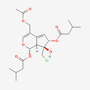 Chemical structure of Valechlorine