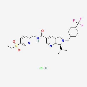 Chemical structure of Vimirogant hydrochloride