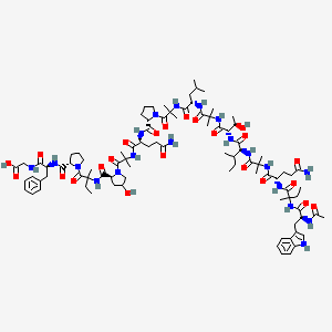 Chemical structure of XR586