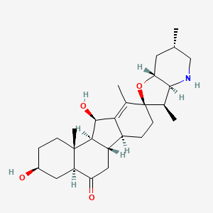 Chemical structure of Yibeissine