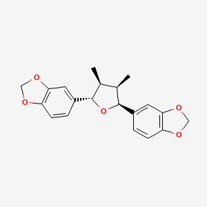 Chemical structure of (-)-Zuonin A