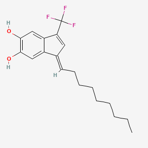 Chemical structure of (E/Z)-E64FC26