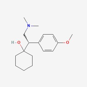 Chemical structure of (S)-Venlafaxine