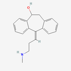 Chemical structure of (Z)-10-Hydroxynortriptyline