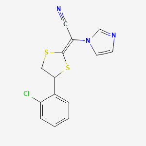 Chemical structure of (Z)-Lanoconazole
