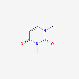 Chemical structure of 1,3-Dimethyluracil