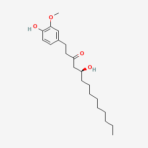 Chemical structure of 10-Gingerol
