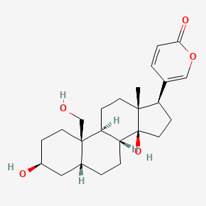 Chemical structure of 19-Hydroxybufalin
