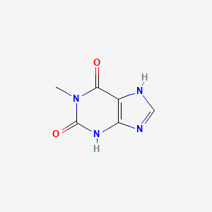 Chemical structure of 1-Methylxanthine