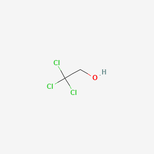 Chemical structure of Trichloroethanol