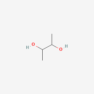 Chemical structure of 2,3-Butanediol