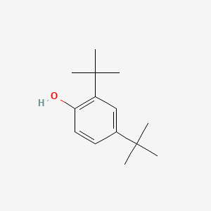 Chemical structure of 2,4-Di-tert-butylphenol