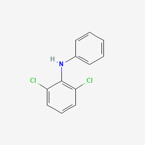 Chemical structure of 2,6-Dichlorodiphenylamine