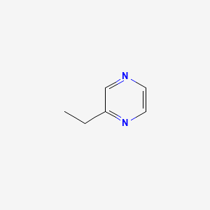 Chemical structure of 2-Ethylpyrazine