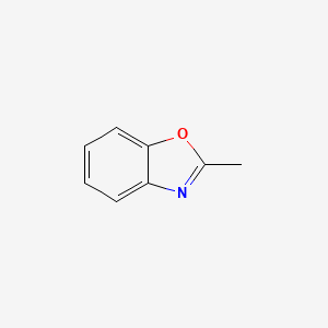 Chemical structure of 2-Methylbenzoxazole
