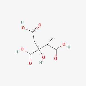Chemical structure of 2-Methylcitric acid