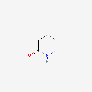 Chemical structure of 2-Piperidone