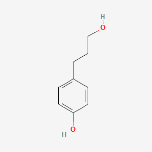 Chemical structure of 3-(4-Hydroxyphenyl)propanol