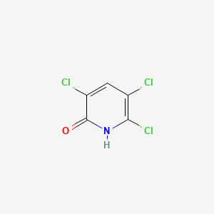 Chemical structure of 3,5,6-Trichloro-2-pyridinol