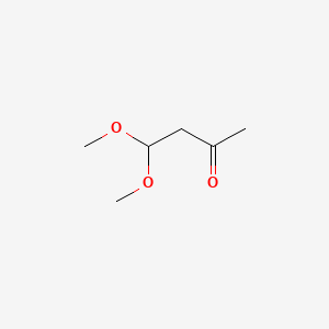 Chemical structure of 4,4-Dimethoxy-2-butanone