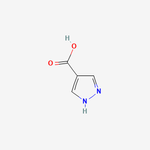 Chemical structure of 4-Carboxypyrazole