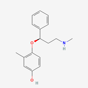 Chemical structure of 4-Hydroxyatomoxetine