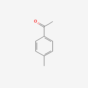 Chemical structure of 4'-Methylacetophenone