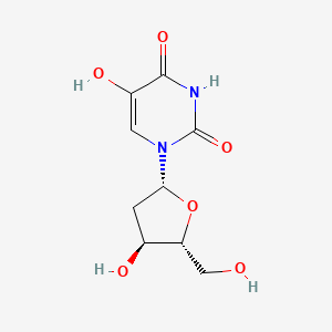 Chemical structure of 5-Hydroxy-2'-deoxyuridine