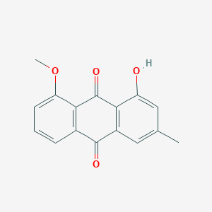 Chemical structure of 8-Methyl Chrysophanol