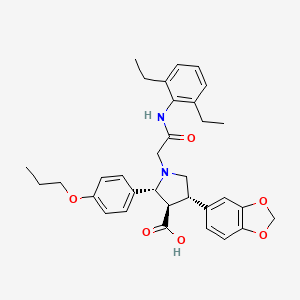 Chemical structure of A-192621