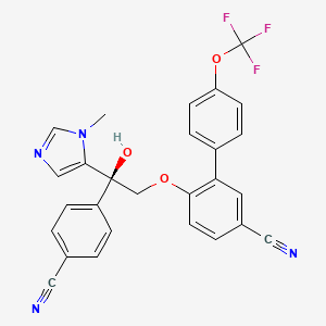 Chemical structure of ABT-100