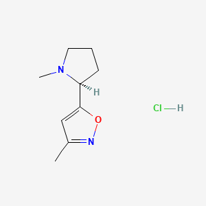 Chemical structure of ABT-418 hydrochloride