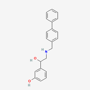 Chemical structure of AC-73