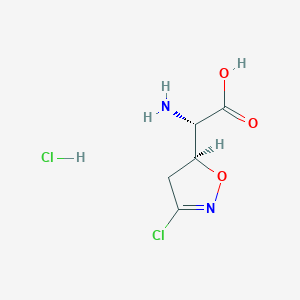 Chemical structure of Acivicin hydrochloride