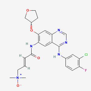 Chemical structure of Afatinib N-Oxide