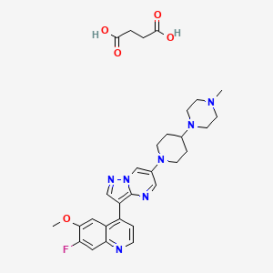 Chemical structure of ALK2-IN-4 succinate