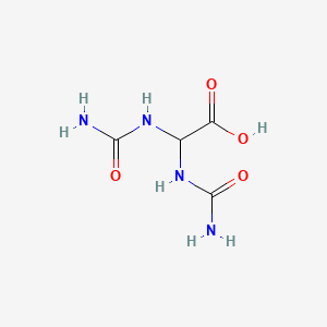 Chemical structure of Allantoic acid