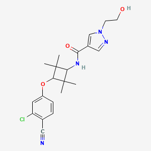 Chemical structure of Androgen receptor antagonist 1
