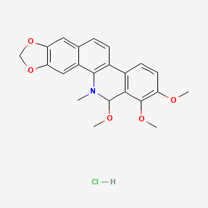 Chemical structure of Angoline hydrochloride