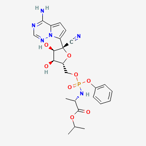 Chemical structure of Anti-virus agent 1