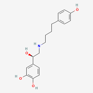 Chemical structure of Arbutamine