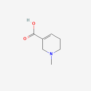Chemical structure of Arecaidine